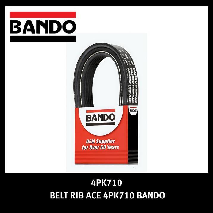 GRATIS ONGKIR VANBELT 4PK710 BANDO BELT RIB ACE 4PK 710 FANBELT VBELT TALI KIPAS VAN BELT 