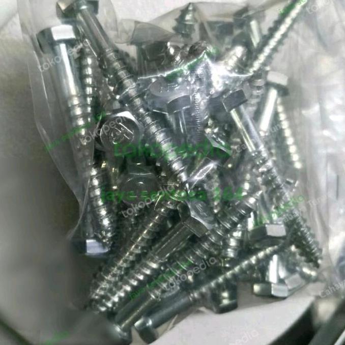 Promo Skrup Fisher S12 Panjang 10 Cm Isi  500