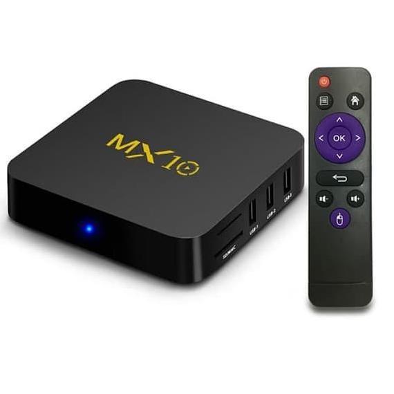 Sale Android Tv Box Mx10 4Gb Ddr4 32Gb Emmc Android 8.1 Rk3328 Quadcore