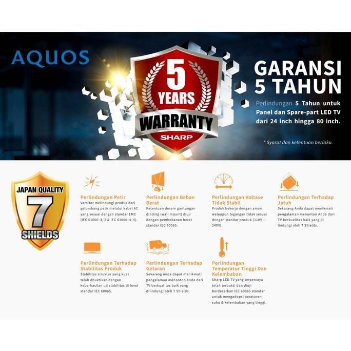 Promo Tv Led Sharp 32 Inch 32Sa4200I Digital Tv Garansi Resmi Sharp 5 Th