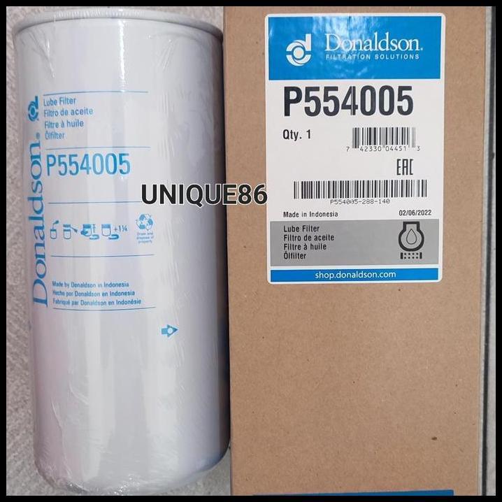 TERBARU FILTER DONALDSON P554005 OIL FILTER 
