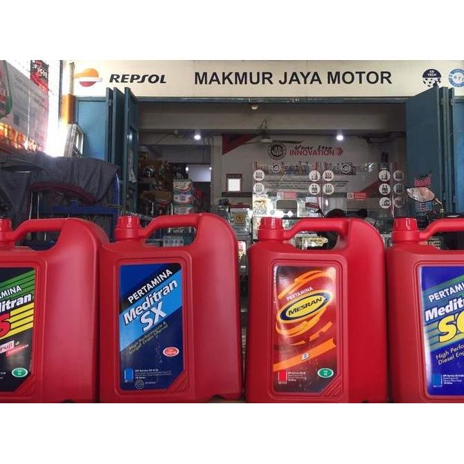 Keizai- Pertamina Mesran & Meditran Pelumas Mesin Diesel Kemasan Isi 1L & Galon , Mesran B40 , Medit