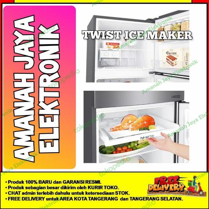 Promo Gn-C422Sgcl | Lg Kulkas 2 Pintu | Gnc422Sgcl | Gnc422 | Inverter 2021