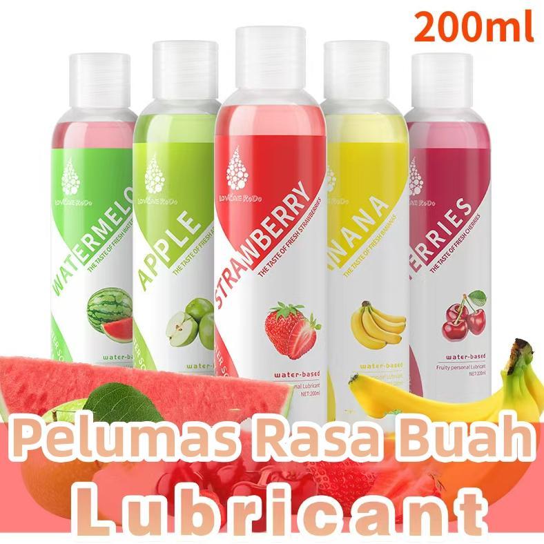 [PRIVASI AMAN] Pelumas Rasa Buah Pelumas MISS V Lubricant Gel 200ml