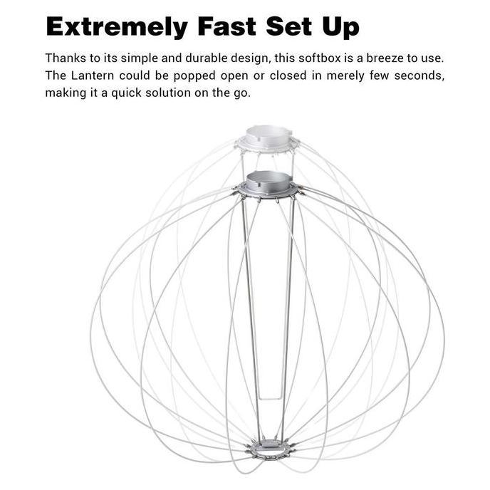 Promo Godox Cs-50D Collapsible Lantern Softbox 50Cm Bowens Mount Cs50D