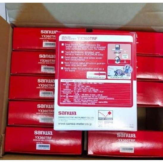 Promo Avometer Multitester Sanwa Yx 360 Trf Original Japan Multimeter