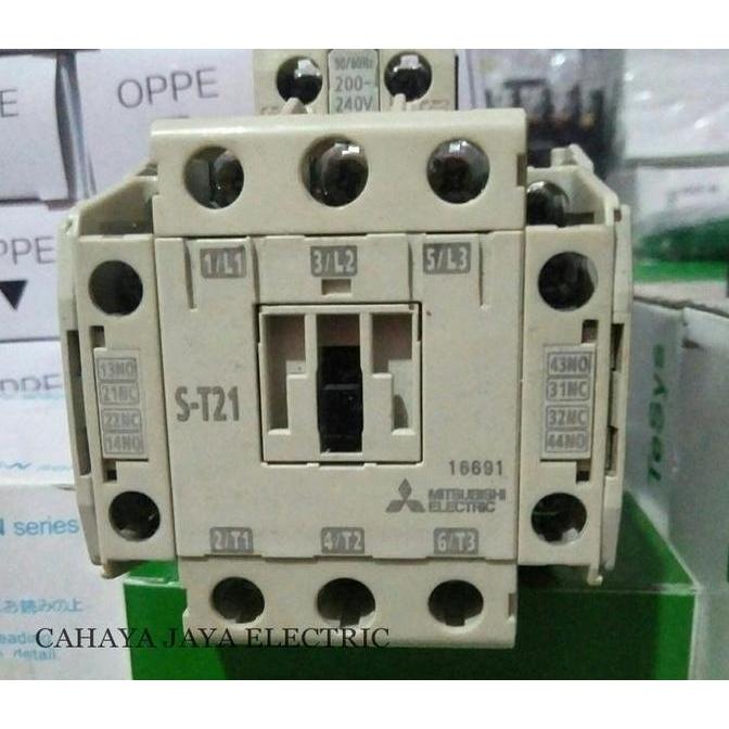 Kontaktor Mitsubishi S-T21 3Phase 32A Restock