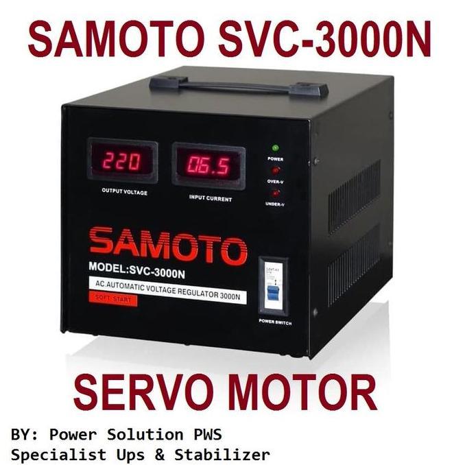 Stabilizer listrik Rumah Kulkas AC freezer mesin SA MOTO 3000 Murah