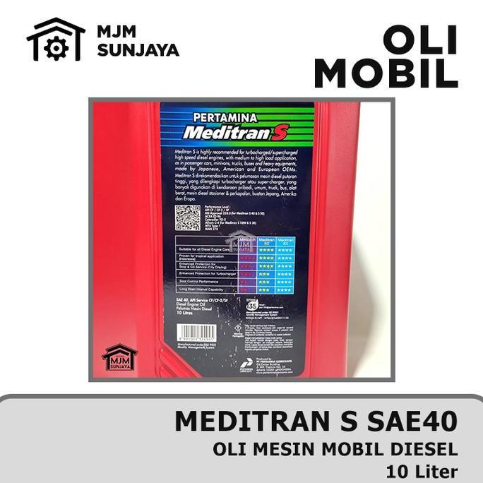 Keizai- Oli Pertamina Meditran S 10 Liter S40 Sae40 Diesel Solar 10Liter