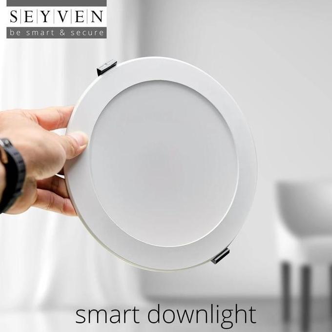Raito- Seyven Smart Downlight Rgb+W 15 Wt Wifi Smart Downlight Dimming Remote Lampu