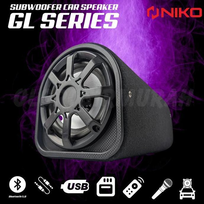 Promo Speaker Niko Gl 5 Subwoofer Car Speaker Niko 5 Inch Bluetooth
