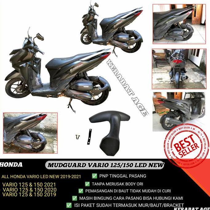MUDGUARD VARIO 125/150 LED NEW DAN LED OLD TERBATAS