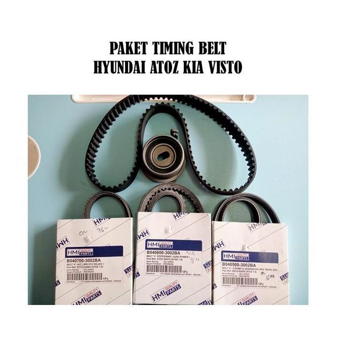 PAKET TIMING BELT ATOZ VISTO TIMING BELT SET HYUNDAI ATOZ KIA VISTO TERBATAS