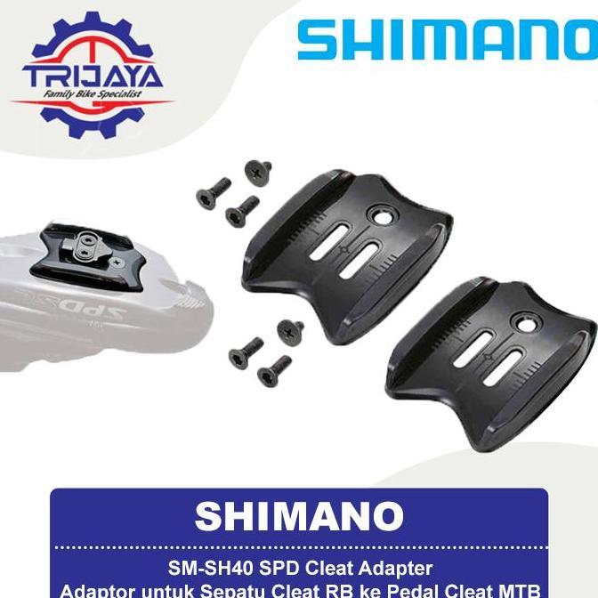 Bikes Shimano Sm-Sh40 / Sh41 Spd Cleat Adapter Adaptor Untuk Sepatu Cleat Rb Ke Cleat Mtb