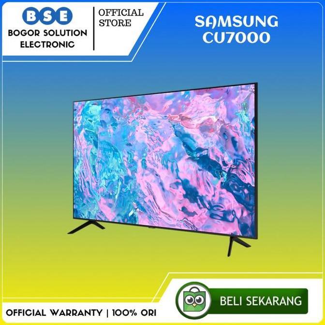 Grosir Tv Samsung Ua43Cu7000Kxxd 43 Crystal Uhd Smart Tv Samsung 43Cu7000 43"