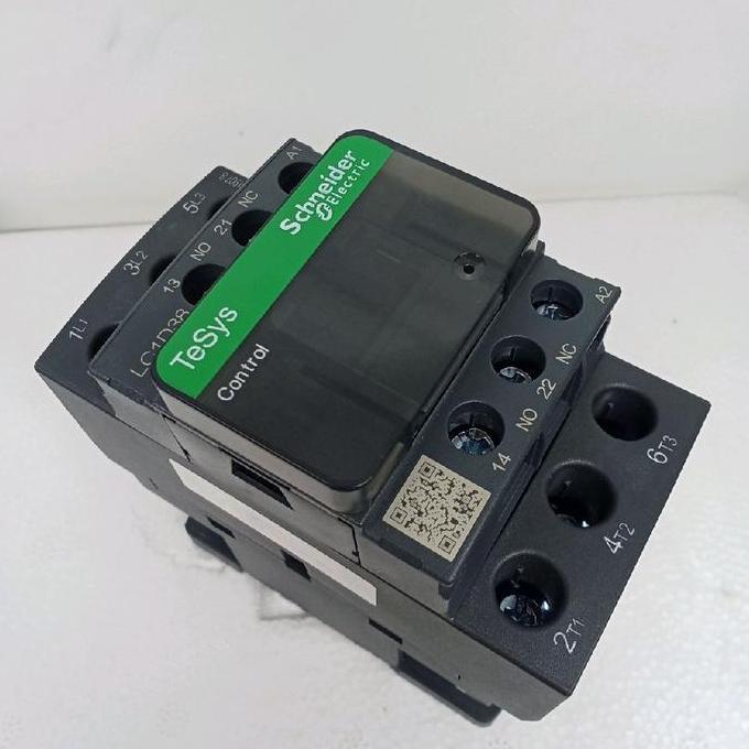 Kontaktor Schneider Lc1D38Q7 380V / Lc1D38M7 220V / Lc1D38F7 110V / Lc1D38E7 48V / Lc1D38D7 42V / Lc