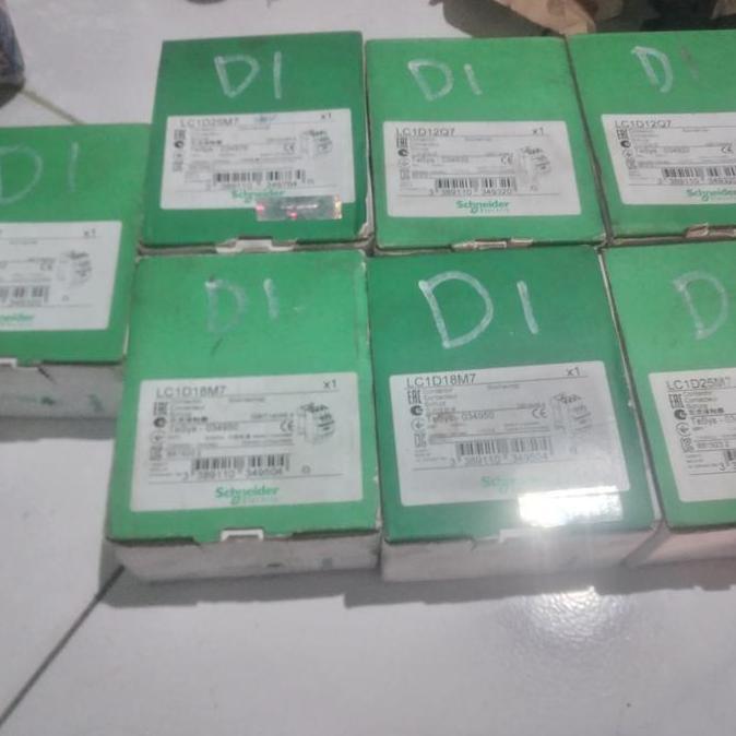 Kontaktor Schneider Lc1D12Q7 Coil 380Vac Diskon