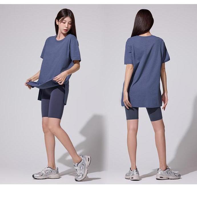 Fitto- [Minne] Stl Fresh Light Air Overfit Short Sleeve / Atasan Lengan Pendek Stl