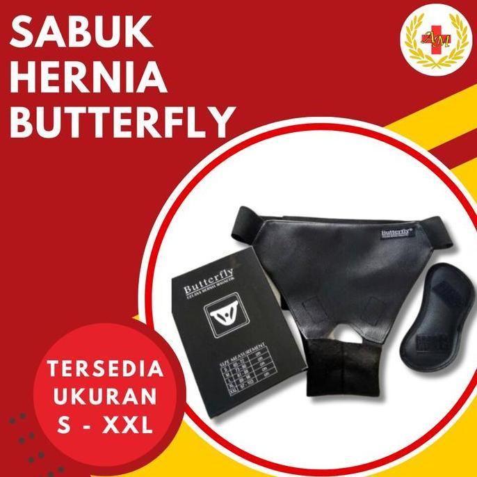 Sabuk Hernia Celana Hernia Magnetik Butterfly Turun Berok