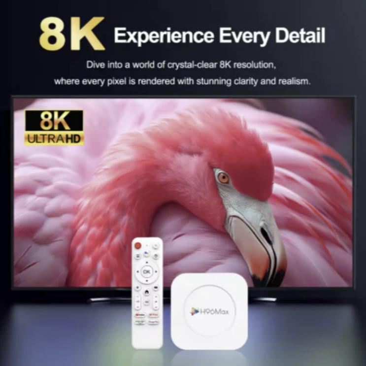 NEW SMARTCOM - Android Tv Box H96 Max M1 PLUS Ram 4/64GB Smart Tv Box 8K Ultra HD WIfi 6
