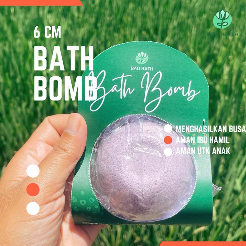 new product balibath bath bomb busa bubble bath bomb mandi busa berendam relaksasi besar diameter 6c