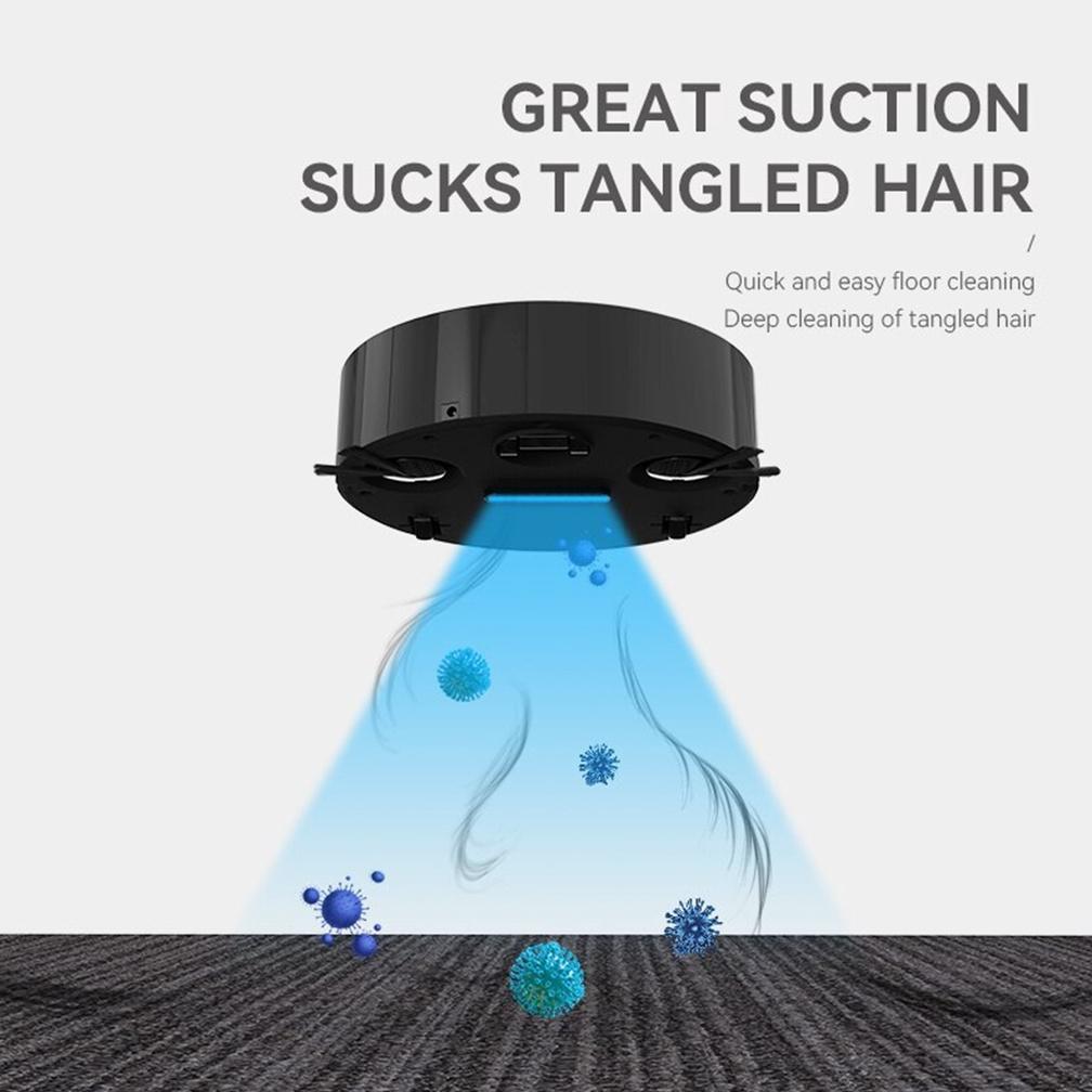 BESTPROMO Vacuum Robot Original / Vacum Cleaner robot / Penyedot debu / Vakum Robot / Sapu Robot / V