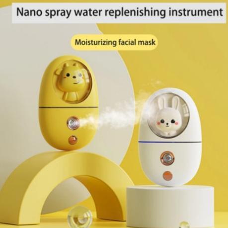 big promo mini nano spray portable boneka gepeng 35ml nano mist premium nano cute nano lucu [anti bo