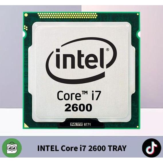 TERBARU - Processor Intel Core I7 2600 LGA 1155 Tray