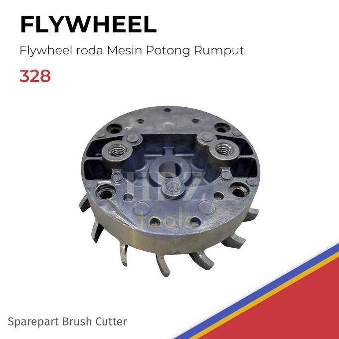 flywheel roda mesin potong rumput brushcutter 328