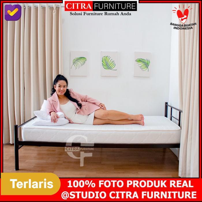 SHUMO x SLEEP OWL | Ranjang Besi Minimalis Single Bed Tempat Tidur