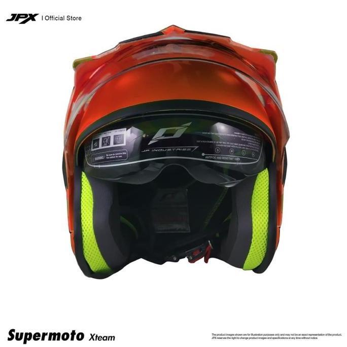 Sedia Helm Jpx Supermoto - Xteam | Original 100%