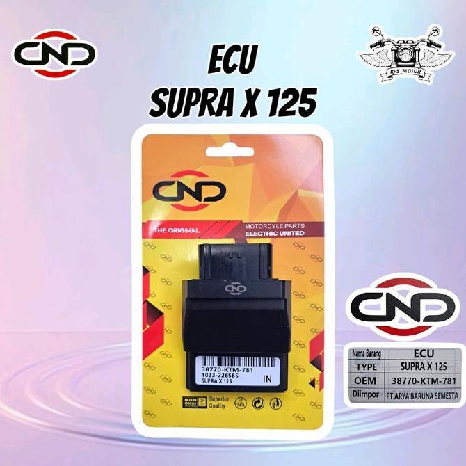 ENGINE CONTROL UNIT ECU HONDA SUPRA X 125 KTM 38770-KTM-781 DND READY