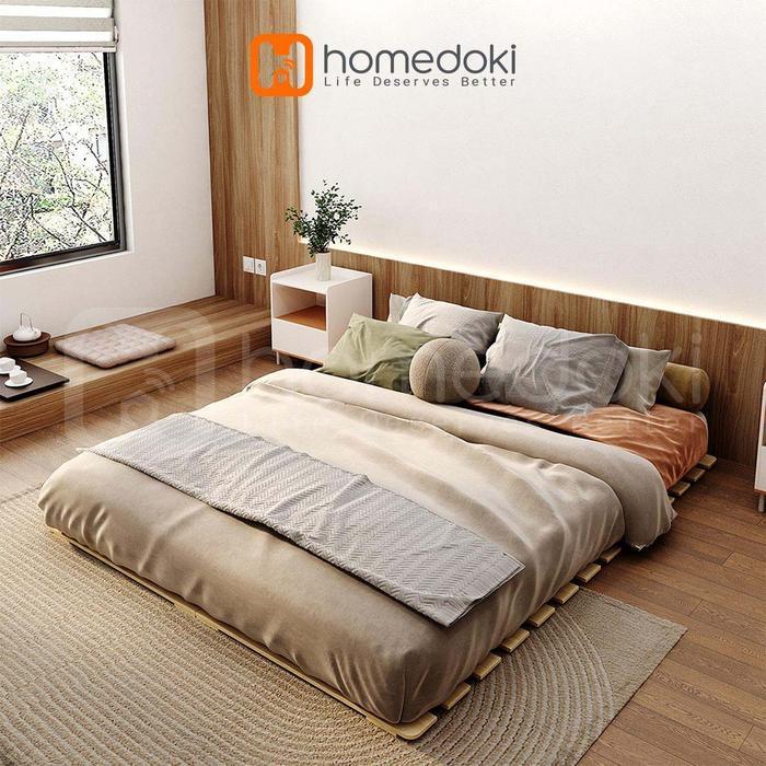 Homedoki Wrapbed Series / Kasur Tatami Papan / Dipan Kayu / Papan Kasur Lipat / Kasur Bernapas