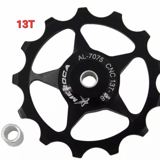 Meroca Pulley RD Bearing 13T Pullay RD Sepeda Lipat MTB Roadbike