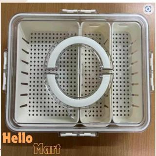 Food Container Kulkas/Tempat Simpan Kulkas/Wadah Kulkas Kotak Penyimpanan/Box Container Kulkas/Conta