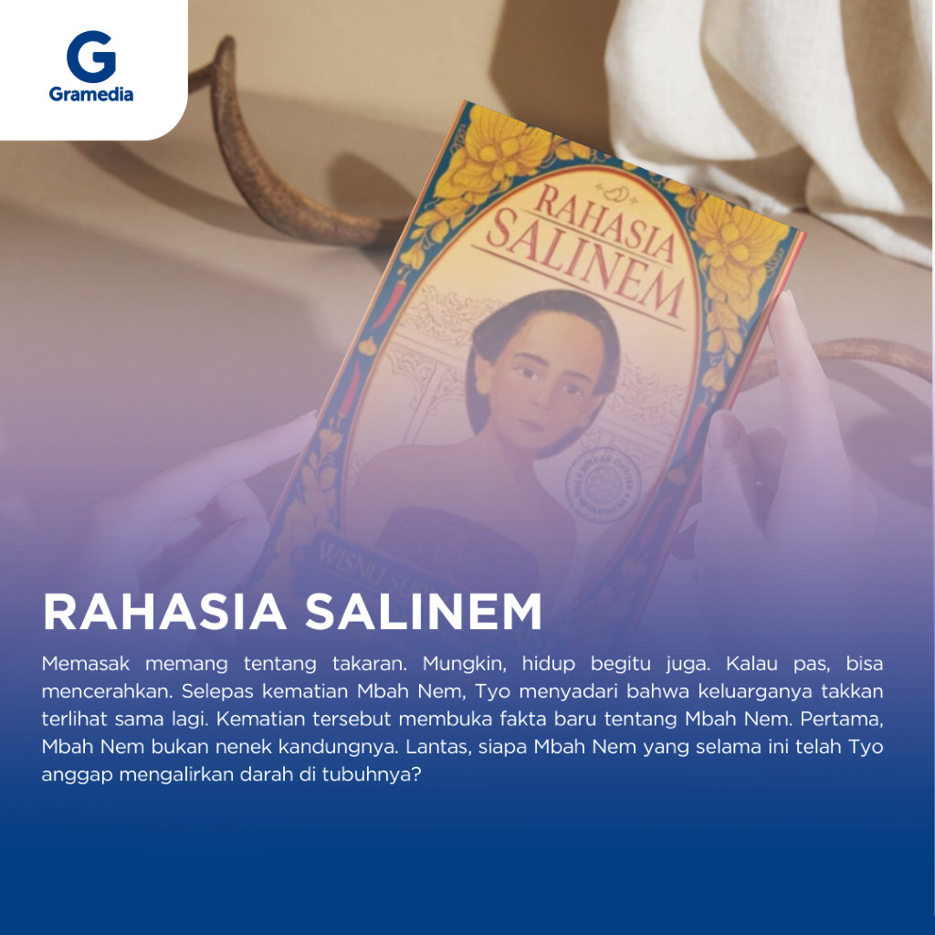 Gramedia Depok - Rahasia Salinem