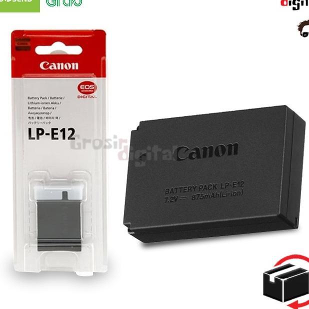 Baterai Canon Lp-E12 For Canon Eos M10, Eos M100, Eos M, Eos M2, Eos 100D