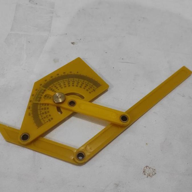Penggaris Busur Derajat Pengukur Kemiringan lipat murah