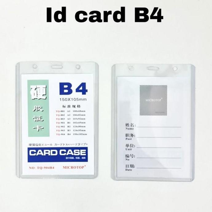 Ready GG ID Card B4(20pc) (minimal 5) /Kartu ID/Gantungan Nama/Name Tag