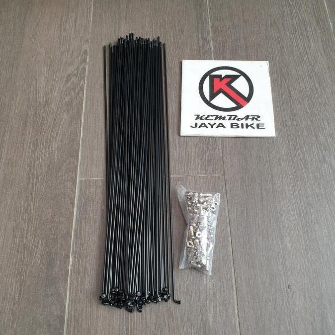 Ready Jari - jari Stainless 14G x 292 mm United Black