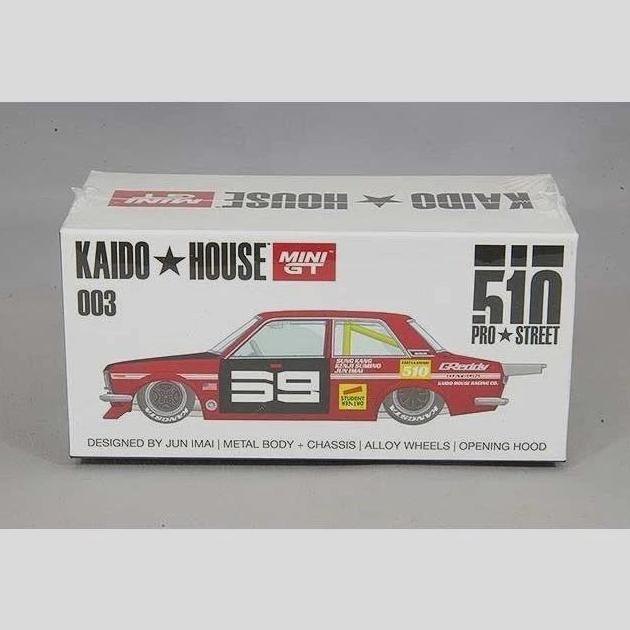 Ready Mini GT Kaido House Datsun 510 Pro Street SK510 RED KHMG003 MiniGT
