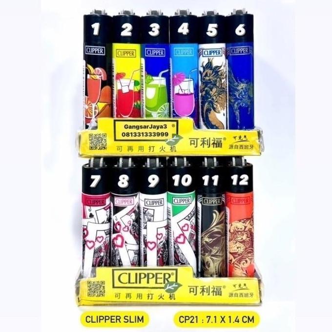 Korek Clipper Slim Original