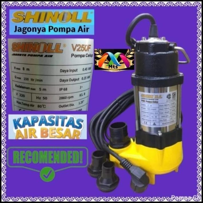TERLARIS MESIN POMPA CELUP AIR KOTOR YAMAMAX 180 AUTO SUBMERSIBLE WASSER HIFLOW 