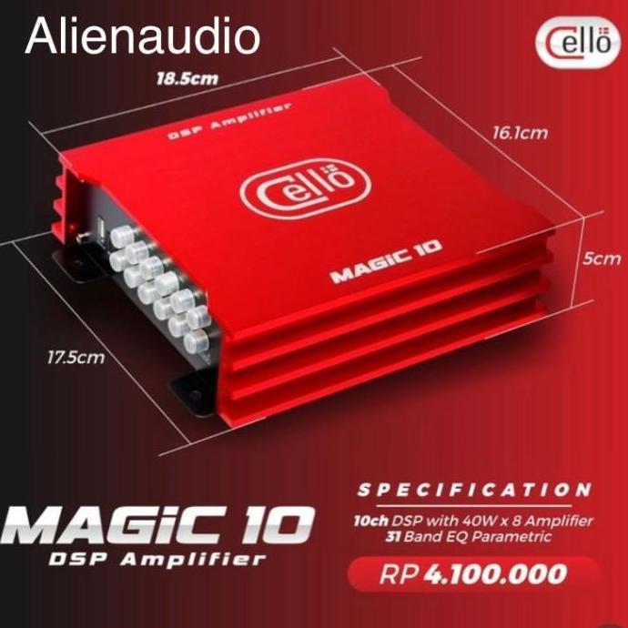 Promo DSP Cello MAGIC 4.8 sound processor 8 channel , DSP Cello audio Diskon