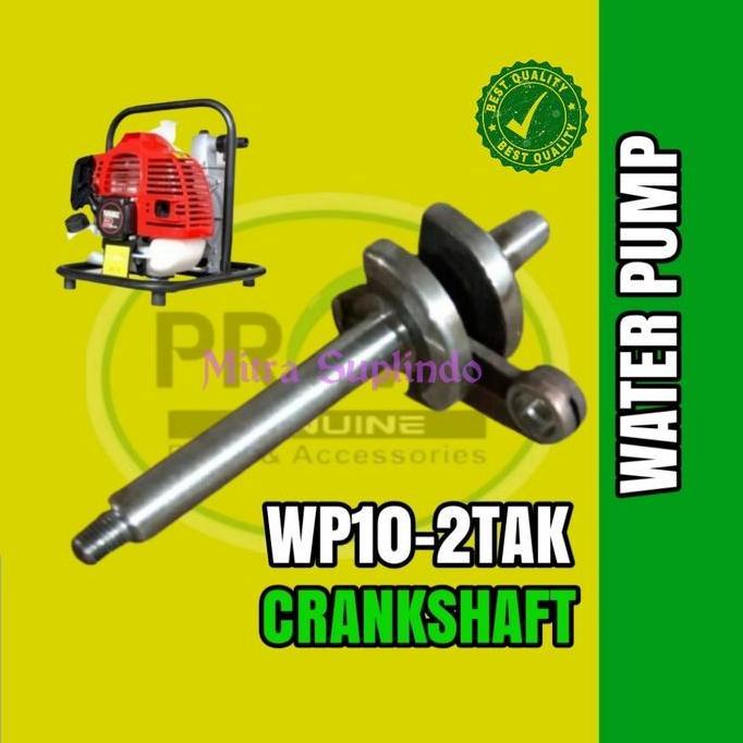 KHUSUS WP10 CRANKSHAFT 2TAK MESIN POMPA