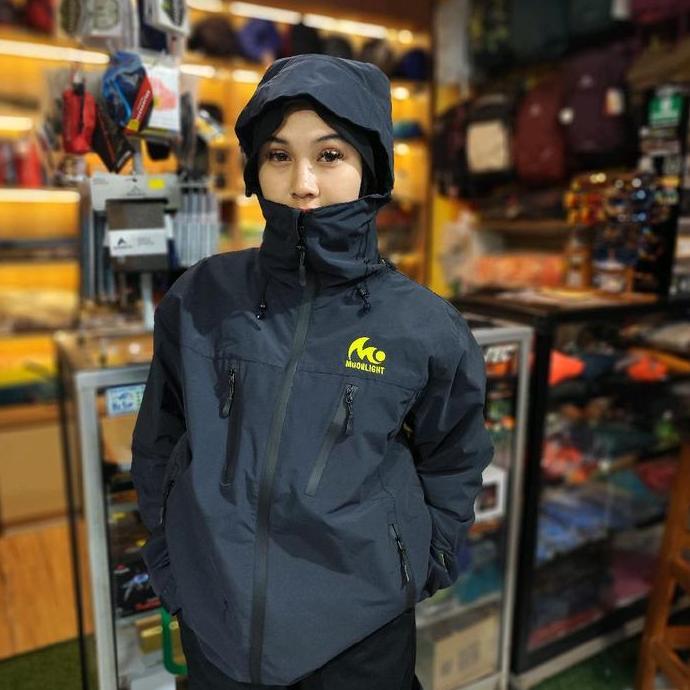 JAKET GORPCORE JACKET WATERPROOF WINDPROOF MOONLIGHT OUTDOOR CAMPING HIKING