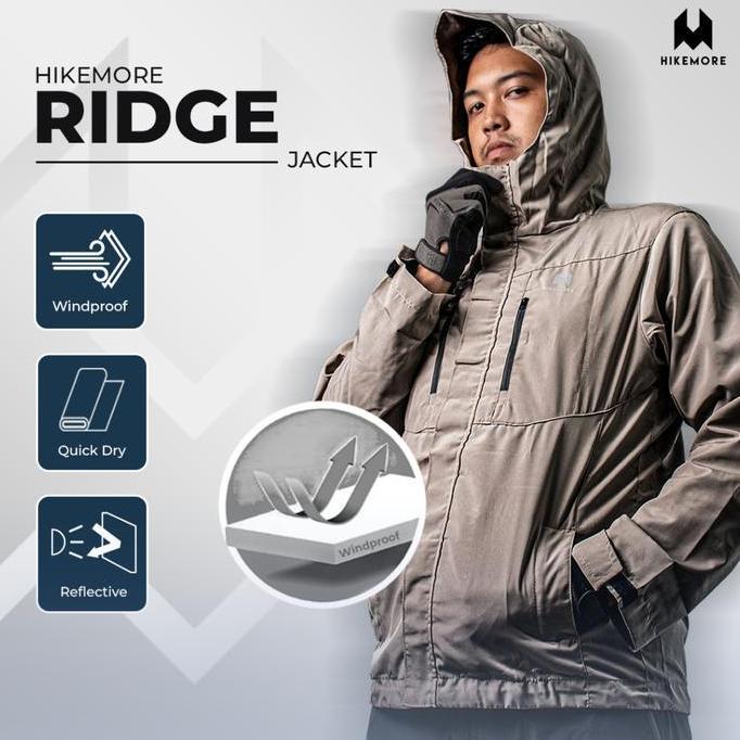 Jaket Gunung Hikemore Ridge Outdoor