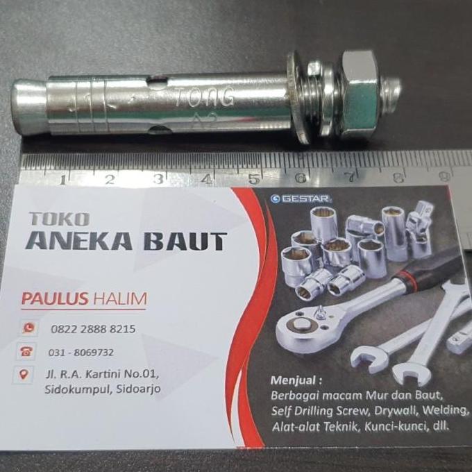 Dynabolt SS Stainless M12x80