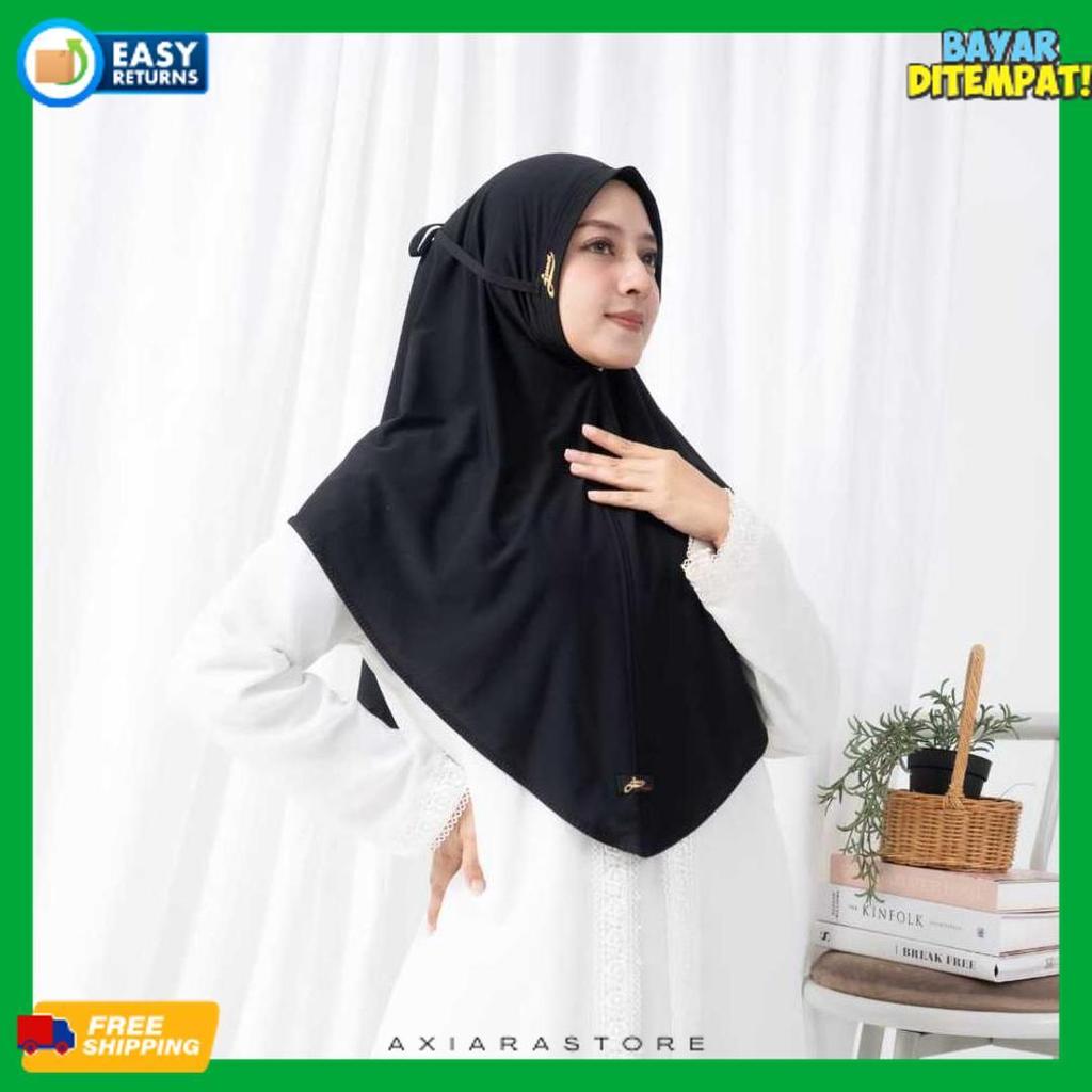 Juma Hijab Instan Jilbab Syria Tali Non Ped