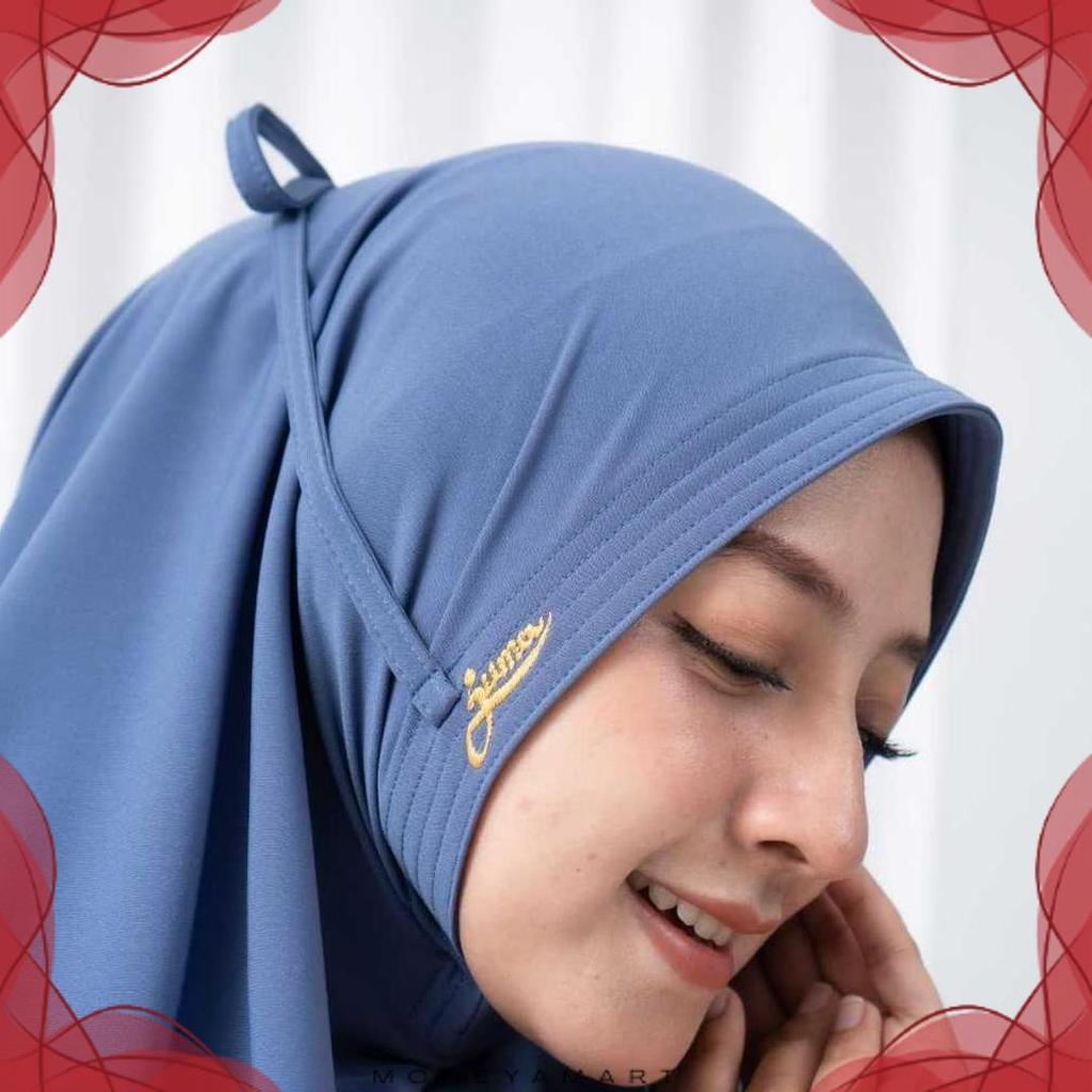 Juma Hijab Instan Jilbab Syria Tali Non Ped